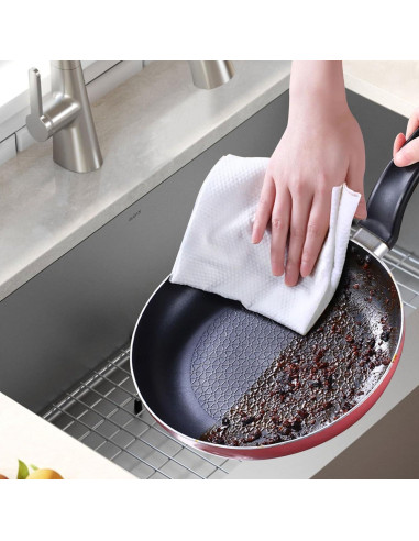 Toallitas de limpieza de platos RSQAZQ 50 Pcs desechables