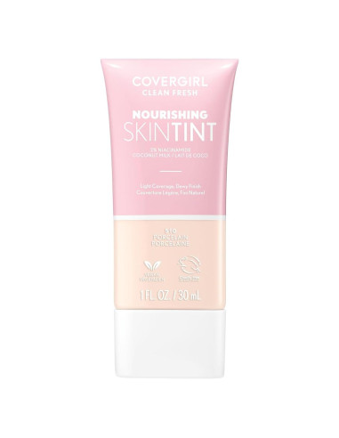 COVERGIRL Base Líquida Nutriente 30 ml 510 Porcelana Vegana