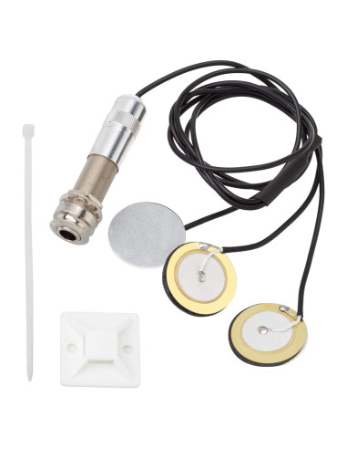 Captador Piezo Autoadhesivo PAGOW 3 en 1 para Guitarra y Más