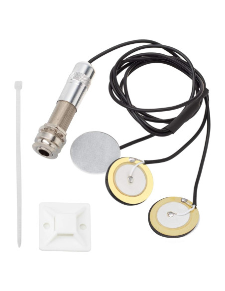Captador Piezo Autoadhesivo PAGOW 3 en 1 para Guitarra y Más