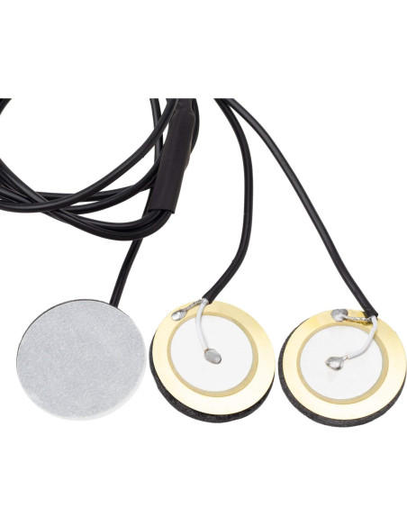 Captador Piezo Autoadhesivo PAGOW 3 en 1 para Guitarra y Más