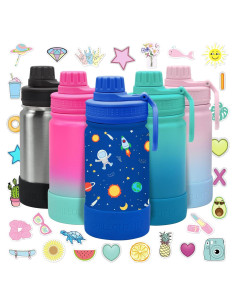 Botella de Agua Aislada para Niños Chillout Life 355ml Azul