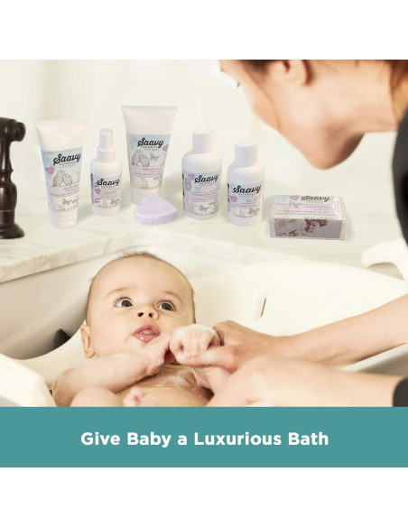 Saavy Naturals Jabón de Barra para Bebé Manzanilla 198 g - Orgánico