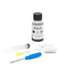 Kit de Recarga de Tinta Negra InkPro para Canon PG-240 30mL