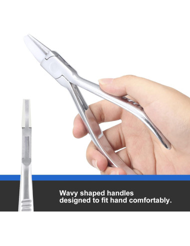 Juego de Pinzas para Gafas LEONTOOL con Destornillador