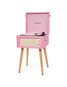 Tocadiscos Vintage Rosa TANLANIN TE-2015-PK 3 Velocidades