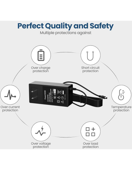 Adaptador 24V CA/CC PowerHOOD para Fluance PA10 Preamplificador