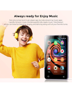 Reproductor MP3 Innioasis 160GB Bluetooth WiFi 4" para Niños 2