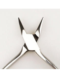 Alicate de nariz semicircular Airgoesin de acero inoxidable 2