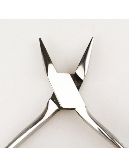 Alicate de nariz semicircular Airgoesin de acero inoxidable