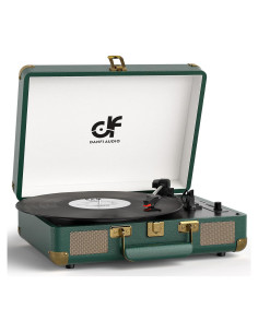 Reproductor de Vinilo Bluetooth Danfi Audio TE-2021 Verde Oscuro