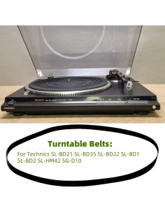 Correa de Reemplazo para Tocadiscos Sam&Johnny Technics 2
