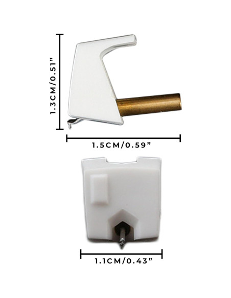 Aguja de Reemplazo para Cartuchos Stanton 505 y 500 - 9g