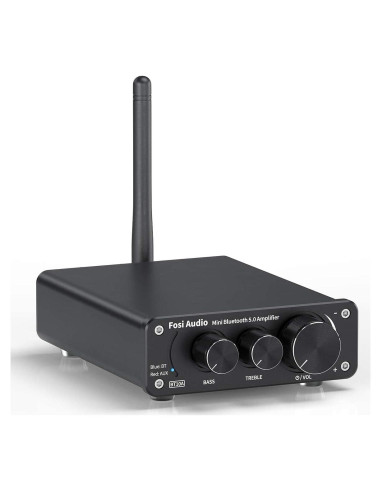 Amplificador Estéreo Bluetooth Fosi Audio BT10A 100W 2 Canales