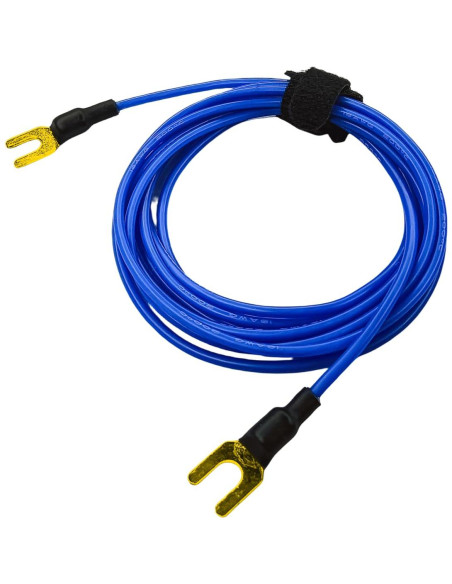 Cable de Tierra para Tocadiscos KUBOJSDLZ 1.83m Cobre Oro 24K