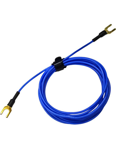 Cable de Tierra para Tocadiscos KUBOJSDLZ 1.83m Cobre Oro 24K