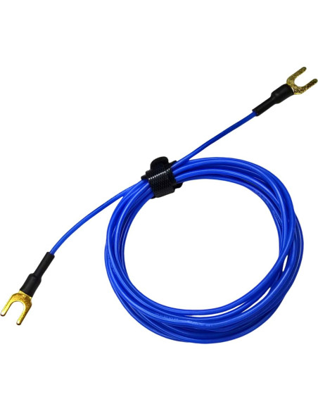 Cable de Tierra para Tocadiscos KUBOJSDLZ 1.83m Cobre Oro 24K