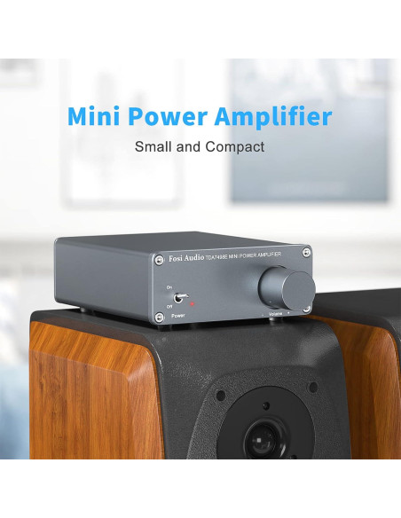 Amplificador de Audio Fosi TDA7498E 2 Canales 320W Estéreo