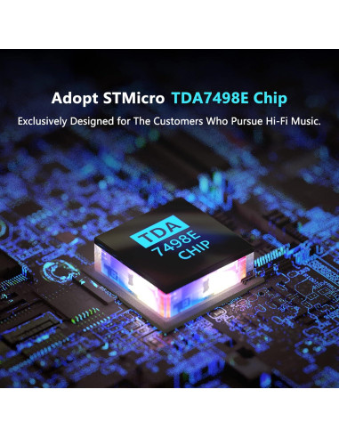 Amplificador de Audio Fosi TDA7498E 2 Canales 320W Estéreo