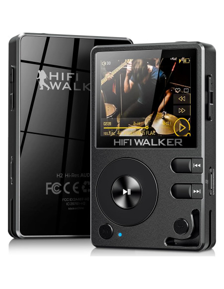 Reproductor de Audio HIFI WALKER H2 Hi-Res + Funda Accesorios