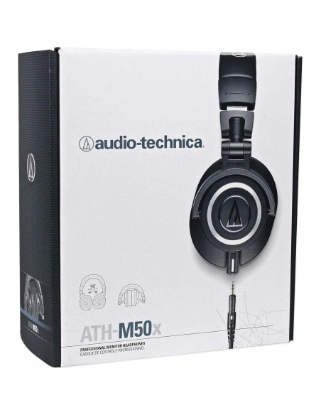 Auriculares de Estudio Audio-Technica ATH-M50X + DAC Rockville RDAC5B