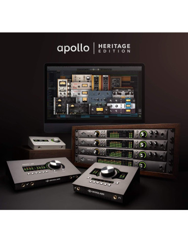 Interfaz de Audio Universal Audio Apollo Solo Heritage + Auriculares ATH-M50X