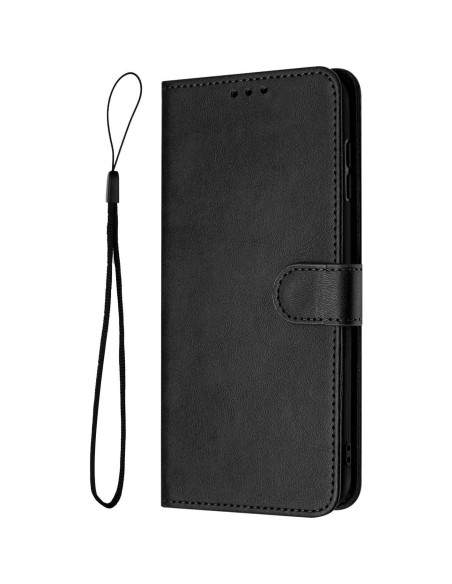 Funda de cuero PU Kukoufey para Nothing CMF Phone 1 - Negra