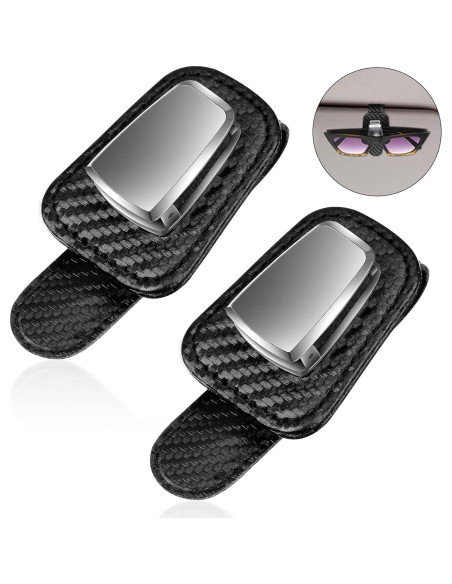 Soporte de Gafas Mudder para Coche Clip Visera Negro