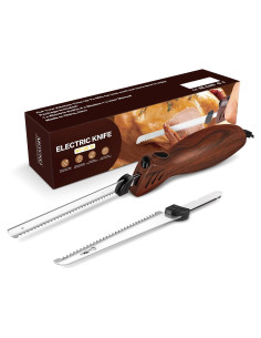 Cuchillo Eléctrico MOVNO ReciproSlicer 60, 2 Hojas Acero Inoxidable