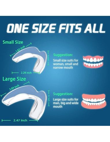 Protector Bucal Moldeable KOHEEL para Bruxismo - 4 Unidades