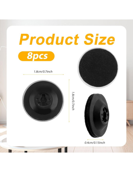 8 Almohadillas Limpiadoras de Gafas Gosknor para Peeps