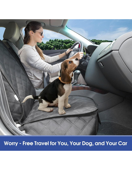 Funda de Asiento Delantero ALLANSING QPZT Impermeable Negro