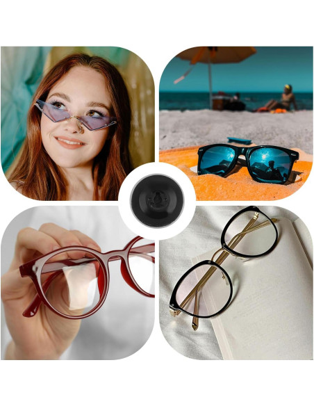 8 Almohadillas Limpiadoras de Gafas Gosknor para Peeps