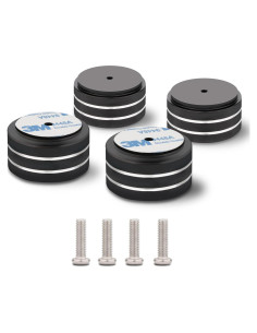 Pies de Aislamiento para Altavoces Monosaudio 40x20mm Negro