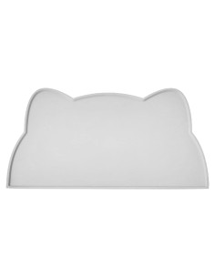 Alfombrilla de Silicona para Comida de Gato TOKAYIFE 44.5x25cm Gris