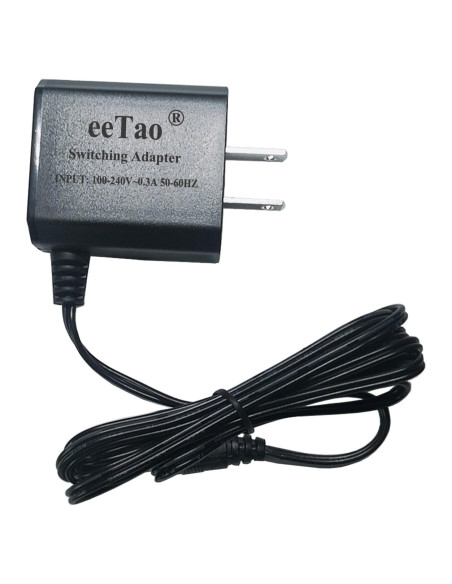 Adaptador de corriente AC/DC 5V 1A eeTao para alimentador de gatos