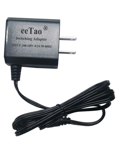 Adaptador de corriente AC/DC 5V 1A eeTao para alimentador de gatos