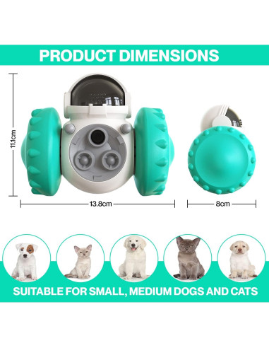 Dispensador de Comida Interactivo para Perros Pupihum T01 - 280g