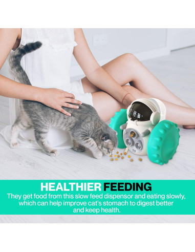 Dispensador de Comida Interactivo para Perros Pupihum T01 - 280g