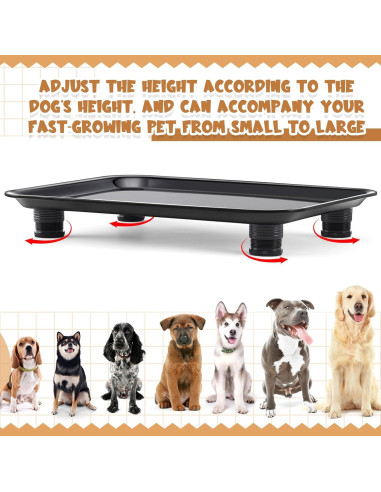 Bandeja para Gatos y Perros Marsui Ajustable 23-37mm