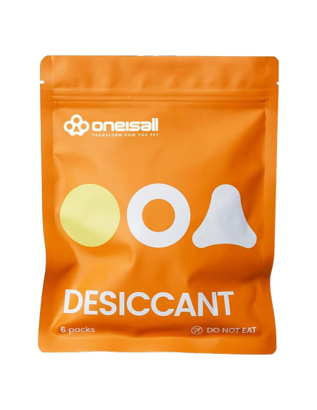 Bolsa Deshidratante de Comida para Mascotas Oneisall - 6 Paquetes