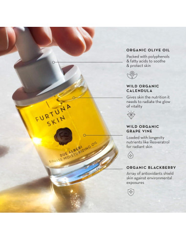 Aceite Hidratante Bifásico Furtuna Skin 15ml - Vegano y Orgánico