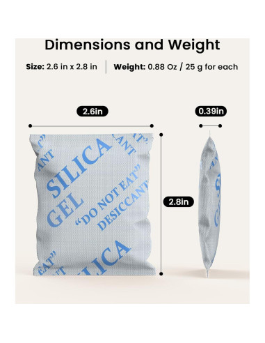 Bolsa Deshidratante de Comida para Mascotas Oneisall - 6 Paquetes