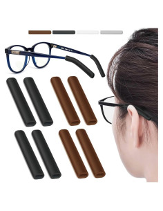 4 Pares Almohadillas Silicona IYOOH Antideslizantes Gafas