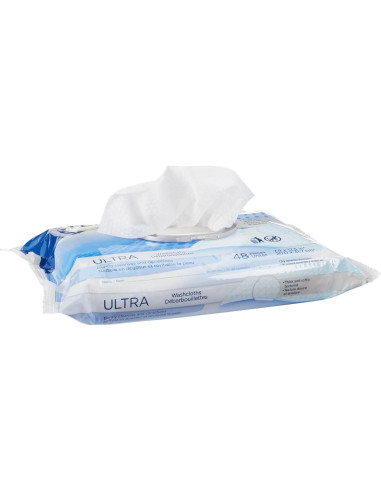 Toallitas de Limpieza TENA ProSkin Ultra 48 Unidades 17.8x31.8 cm