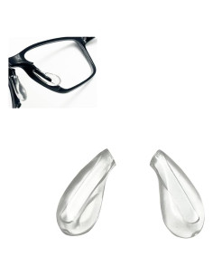 Almohadilla de Nariz de Silicona Clony para Gafas - Transparente