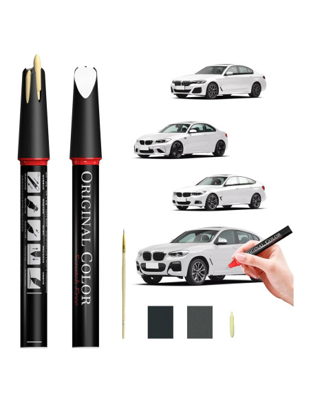 Bolígrafo de Pintura de Retoque Carhoo 300 Blanco Alpino III para BMW