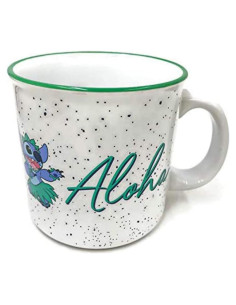 Taza de Cerámica Disney Lilo y Stitch Aloha 591 ml