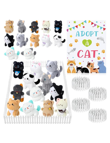 Conjunto Fiesta de Mascotas Gato Blueweenly 15 Piezas