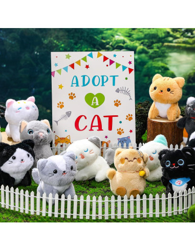 Conjunto Fiesta de Mascotas Gato Blueweenly 15 Piezas